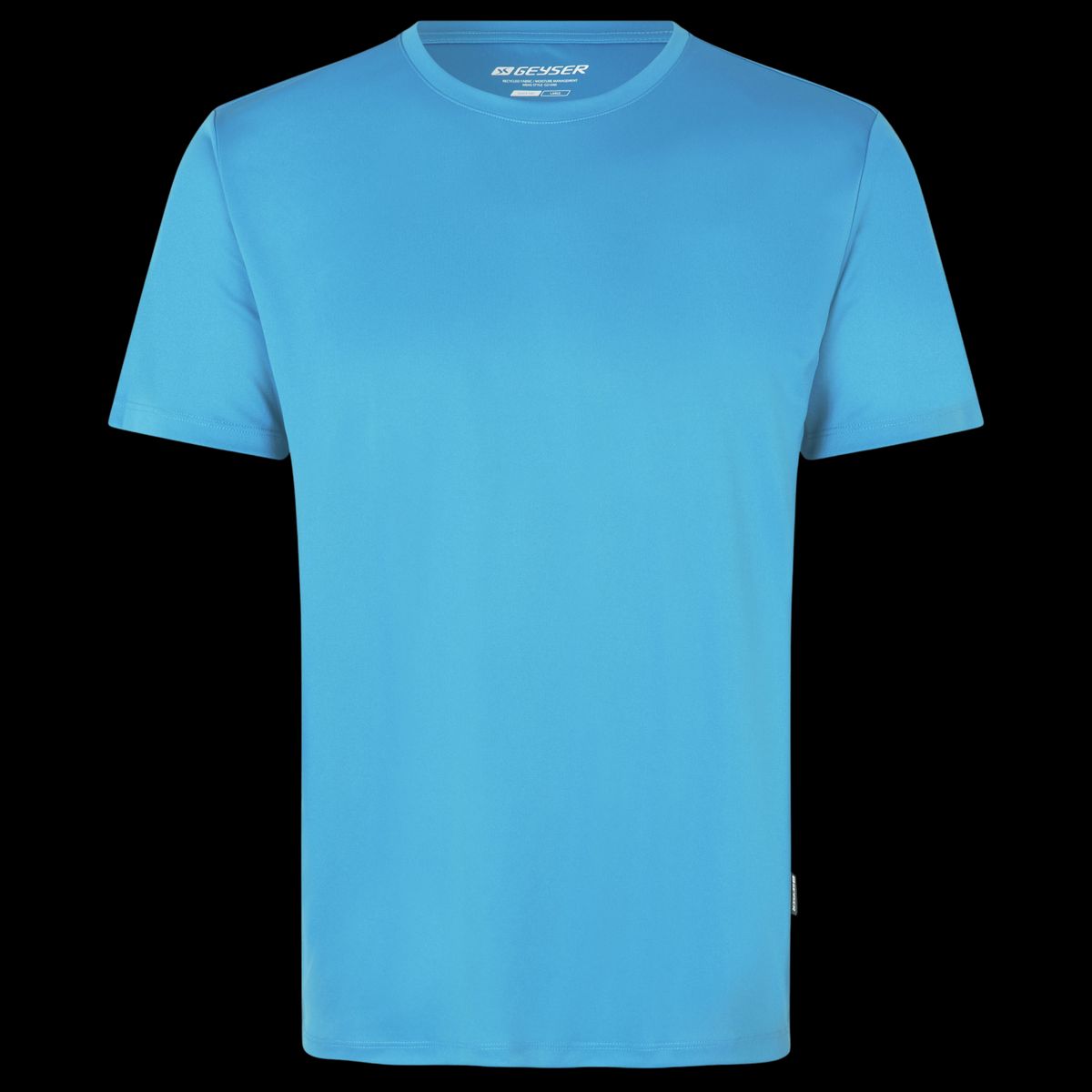 GEYSER by ID Essential Herre Trænings t-shirt - Aqua - 2XL