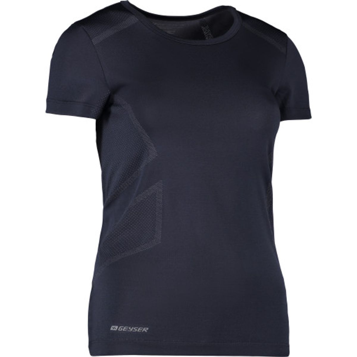 Geyser dame sømløs T-shirt, G11020, navy, str. L