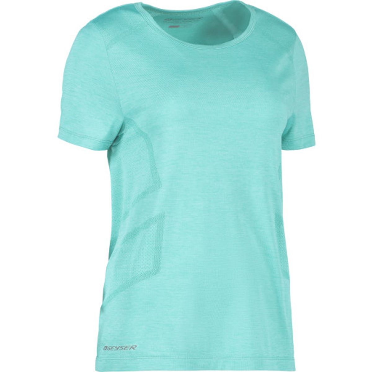 Geyser dame t-shirt - mint melange - XS