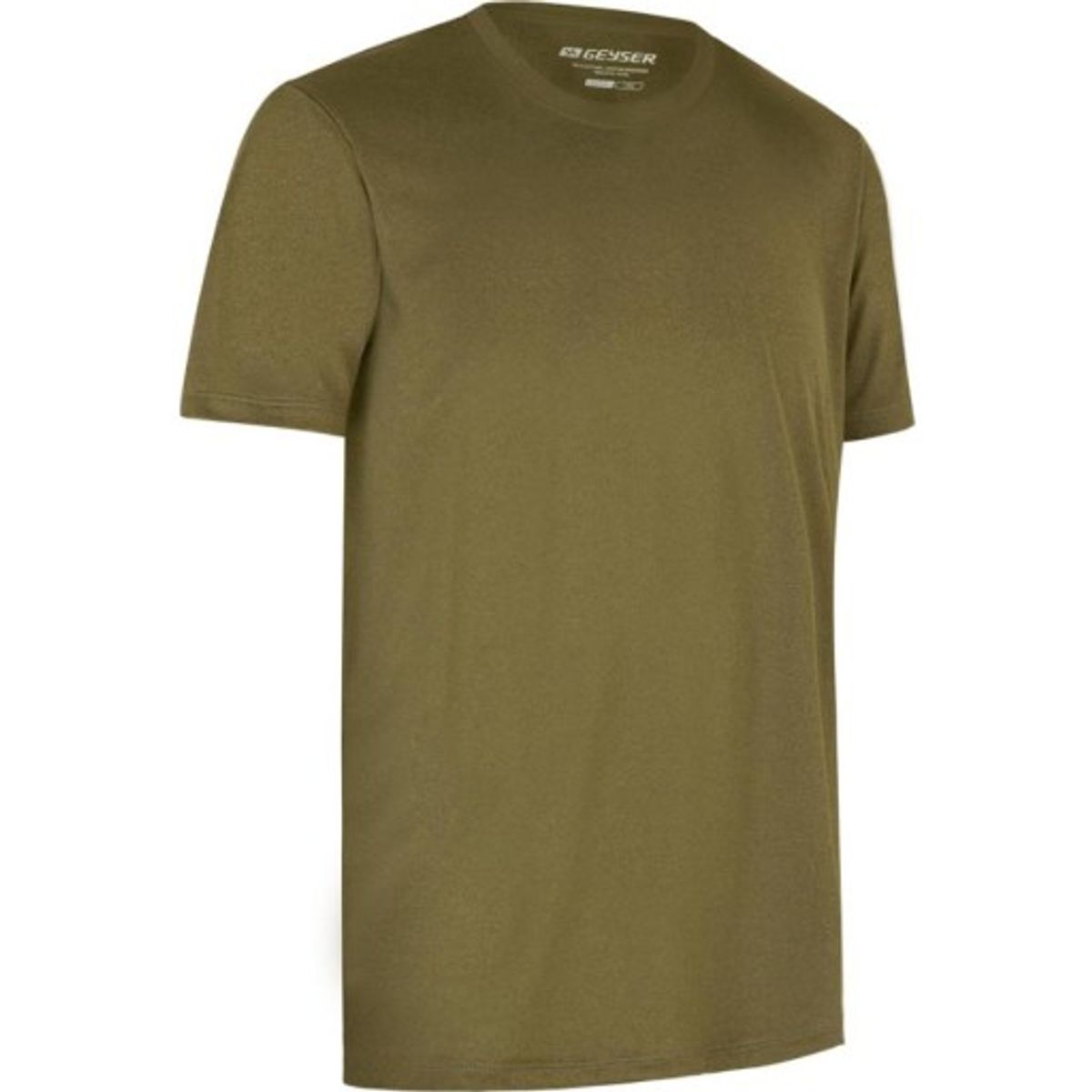 GEYSER Interlock T-shirt G21040, essential, oliven, str. 3XL