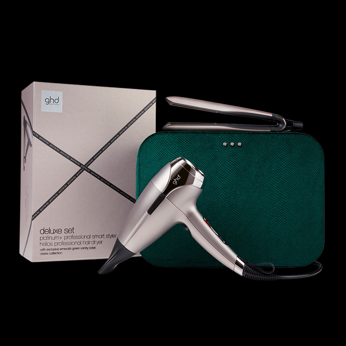 ghd Platinum+ & Helios Limited Edition Gavesæt (1 sæt)