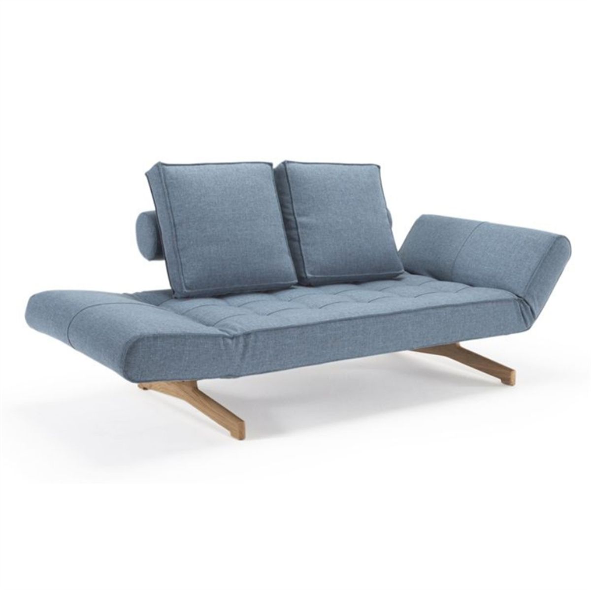 Ghia Wood Daybed | Light blue