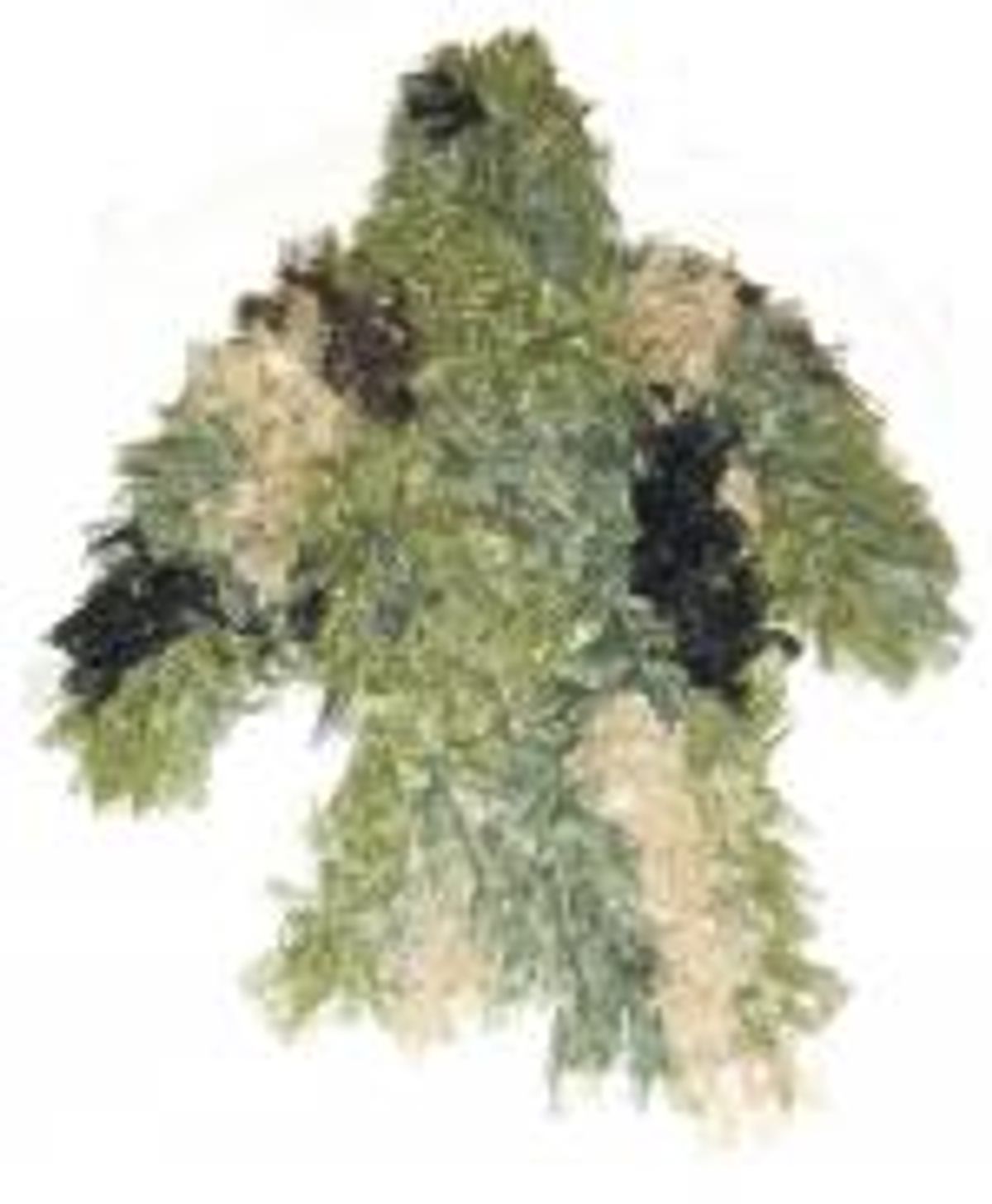 Ghillie suit Woodland, ét stykke str. M