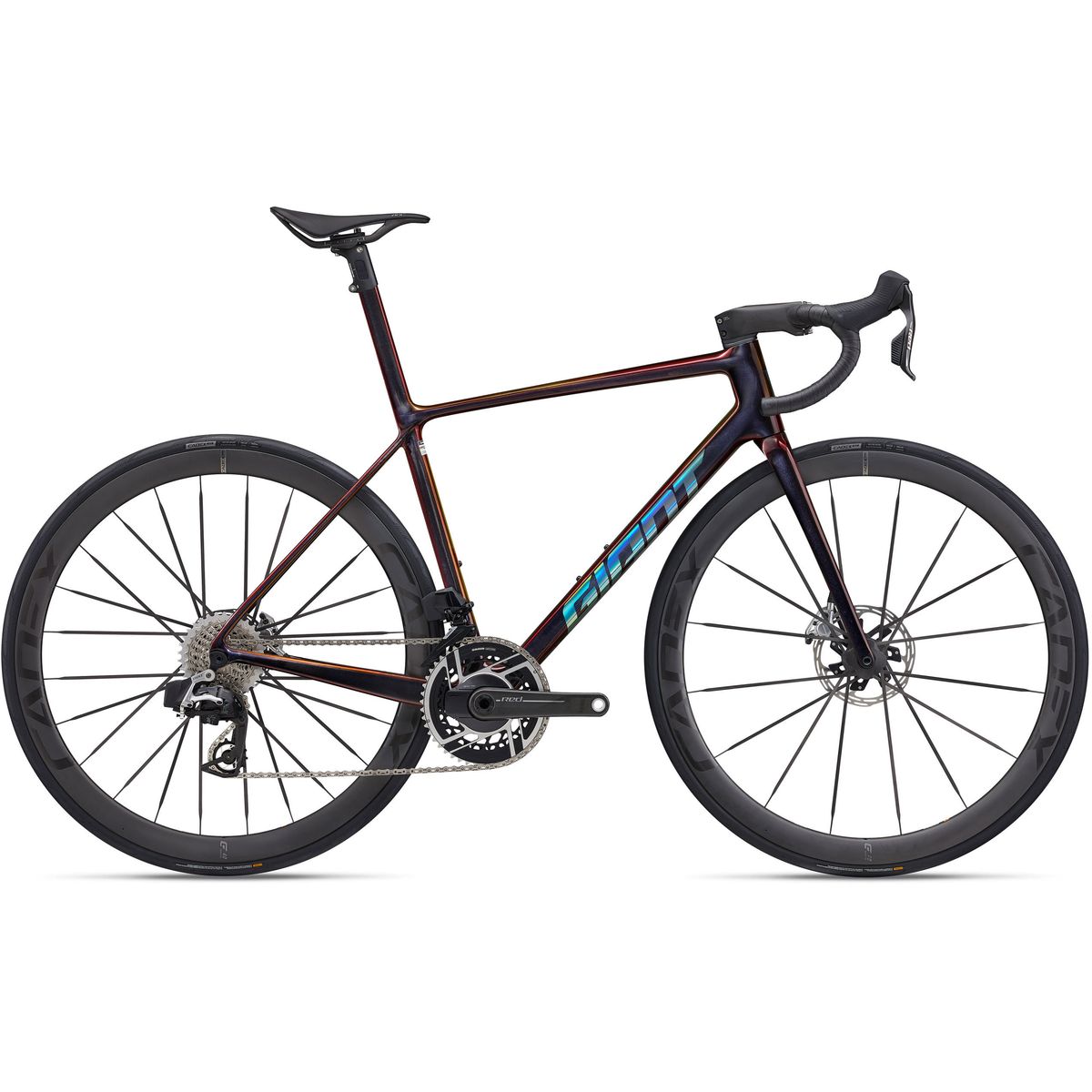 Giant TCR Advanced SL 0 Red 2025 - Black Lava