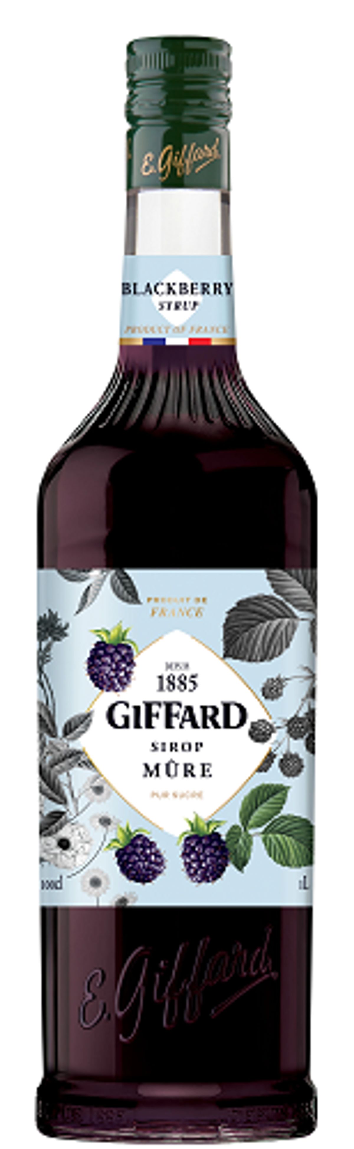 Giffard Sirup Blackberry / Brombær 1 Ltr