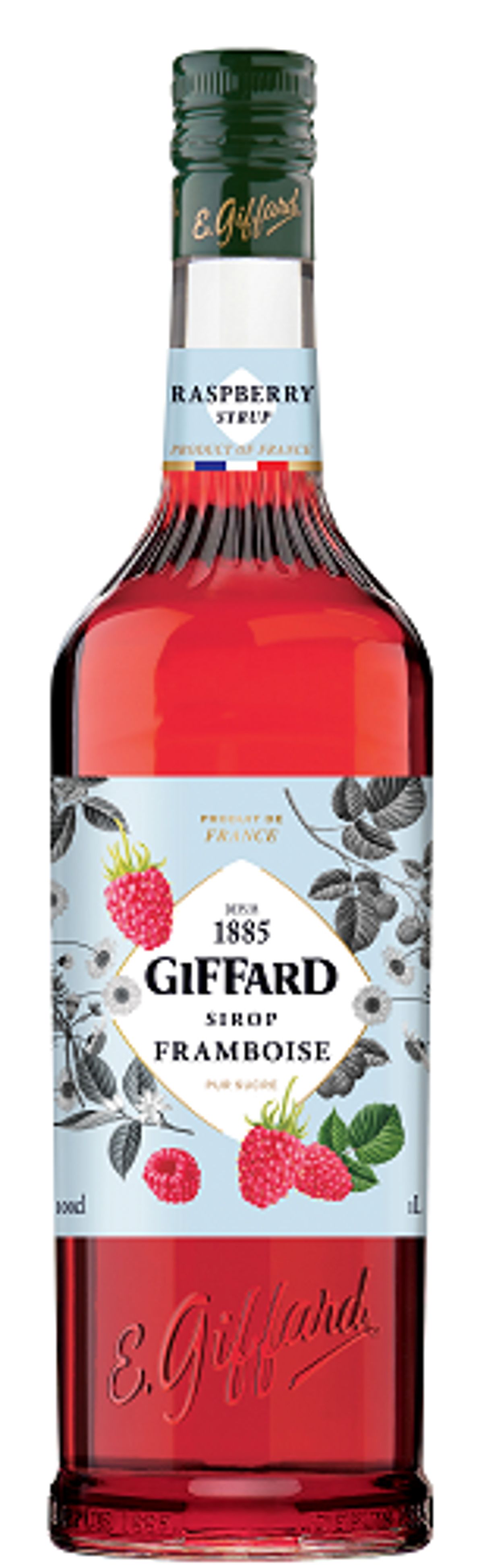 Giffard Sirup Hindbær / Hindbær 1 Ltr