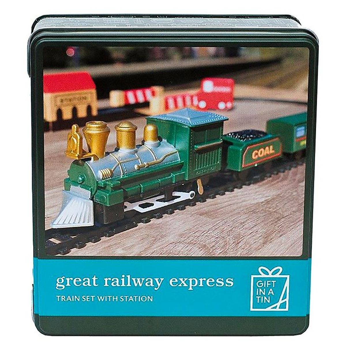 Gift In A Tin Legesæt - Learn & Play - Great Railway Express