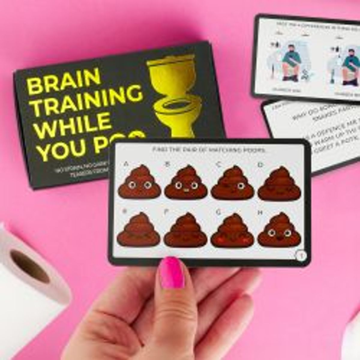 Gift Republic Card Train The Brain On The Toilet - Spil