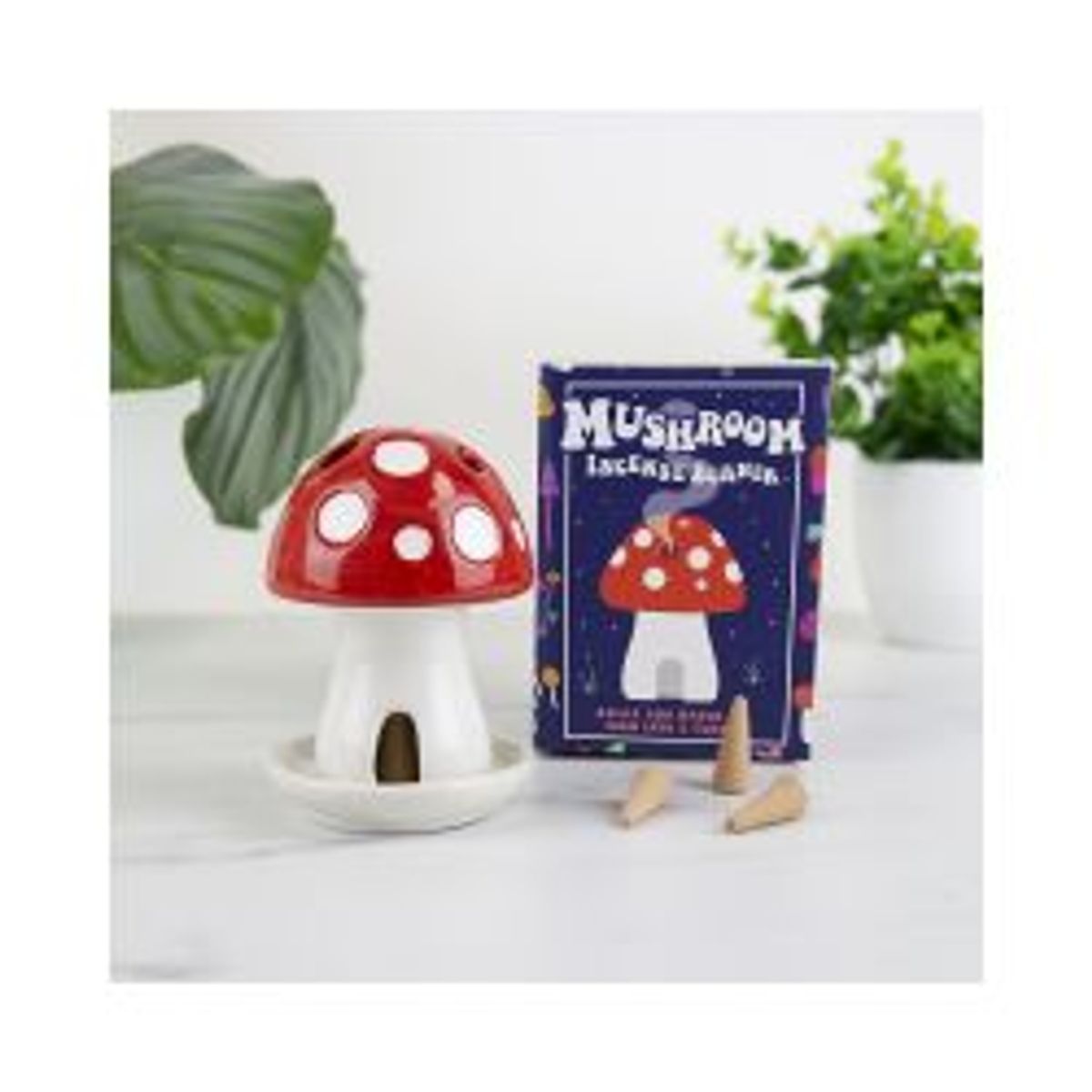 Gift Republic Incense House Mushroom - Duftlampe