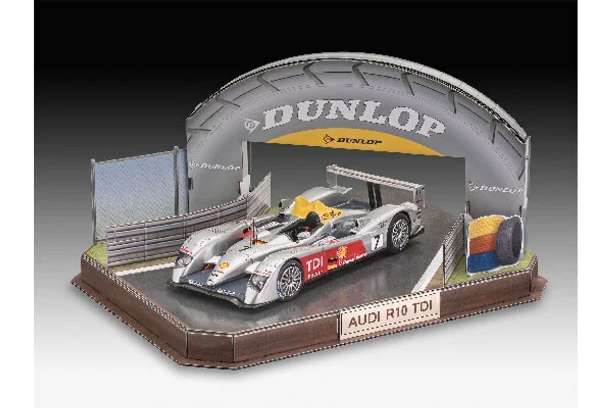 Gift Set Audi R10 TDI Le Mans + 3D Puzzle Dio