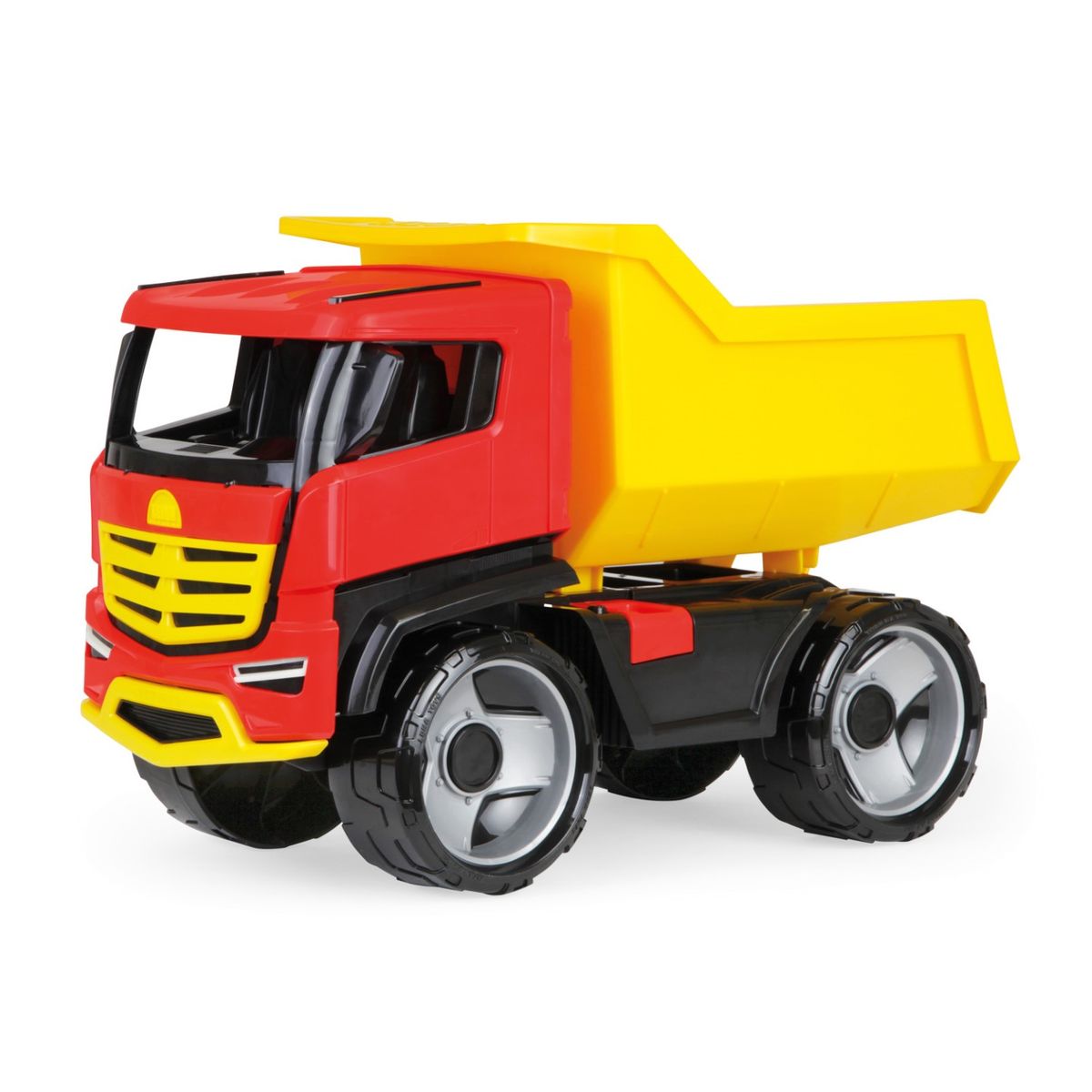 GIGA TRUCKS Kæmpe dumper i titanium, 51 cm