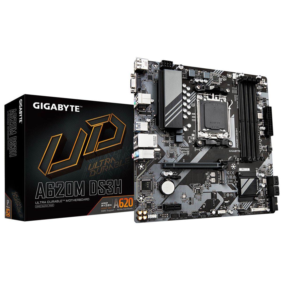 GIGABYTE A620M DS3H - Socket AM5 - motherboard