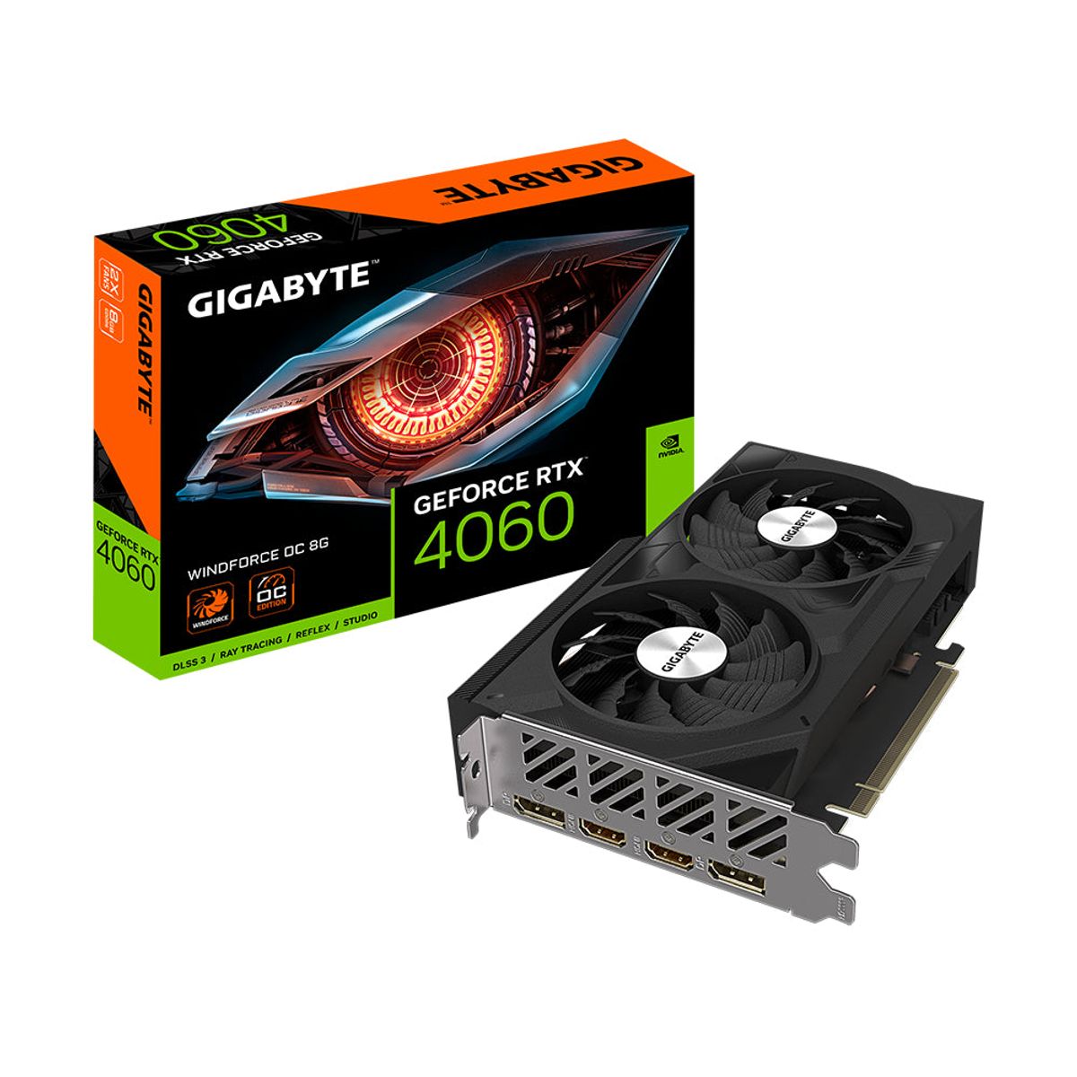 Gigabyte GeForce RTX 4060 WINDFORCE OC 8G 8GB