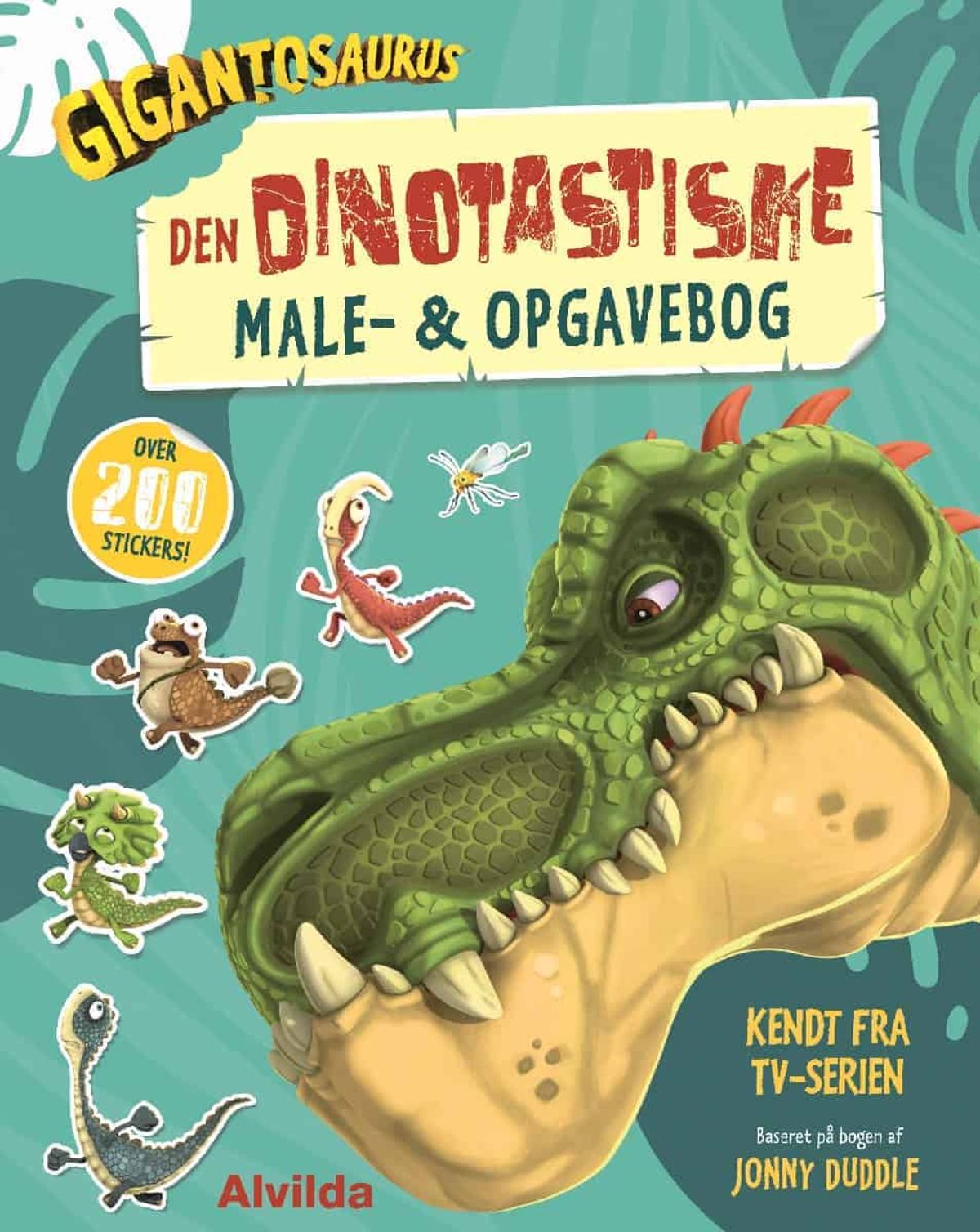 Gigantosaurus - Den Dinotastiske Male- og Opgavebog