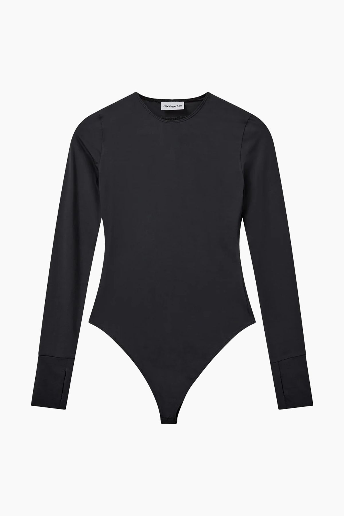 Gigi Long Sleeve Body - Deep Black - H2O Fagerholt - Sort L