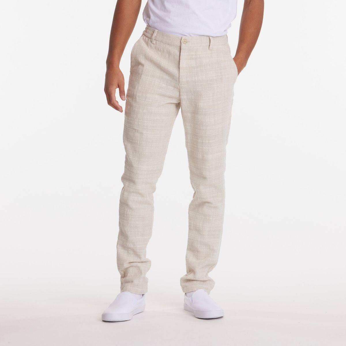 Gilbert Pants - Ecru / M