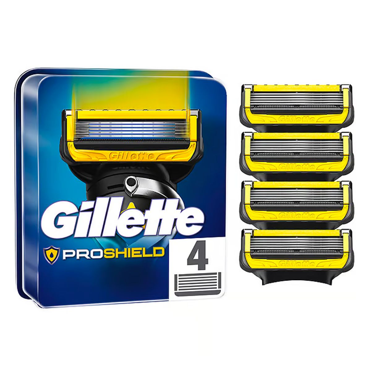 Gillette Fusion5 ProShield Barberblade (4 stk.)