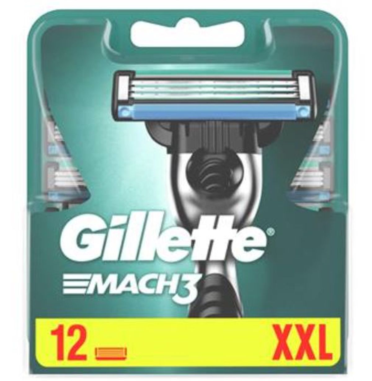 Gillette Mach 3 originale Barberblade - 12 stk. - WeDoBetter.dk