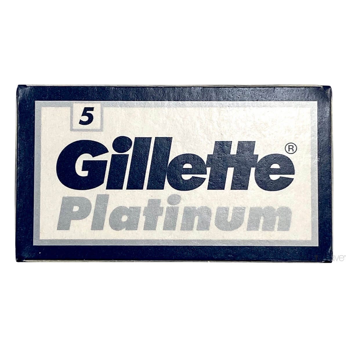 Gillette Platinum DE-Barberblade, 2x5 stk. (10 stk.)