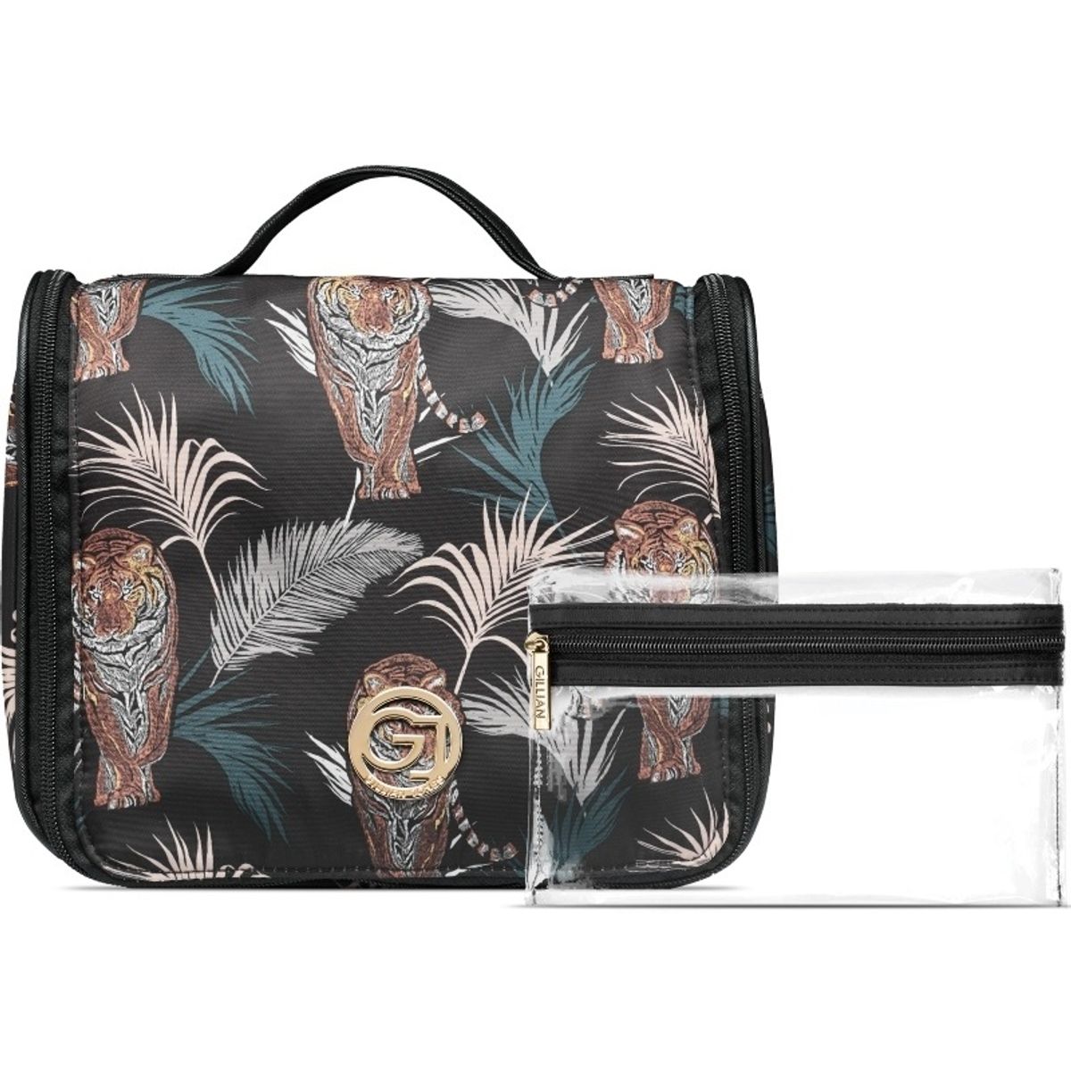 Gillian Jones Spa Hang Up Organizer - Palm Print 10001-861