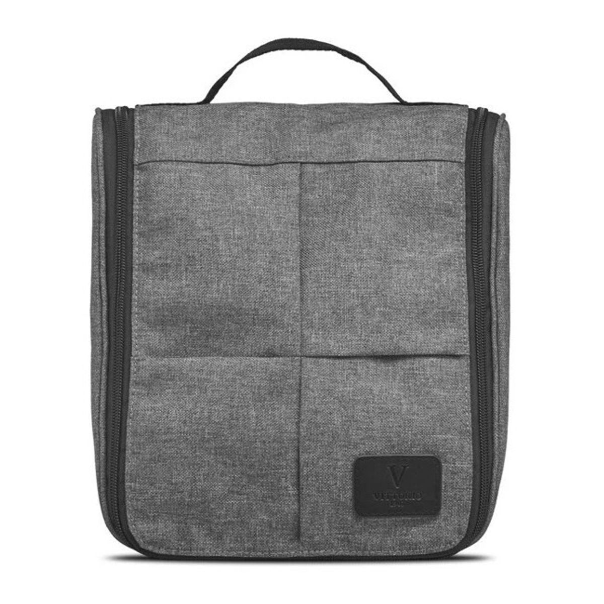 Gillian Jones - Vittorio Men Grey Washbag Hang Up