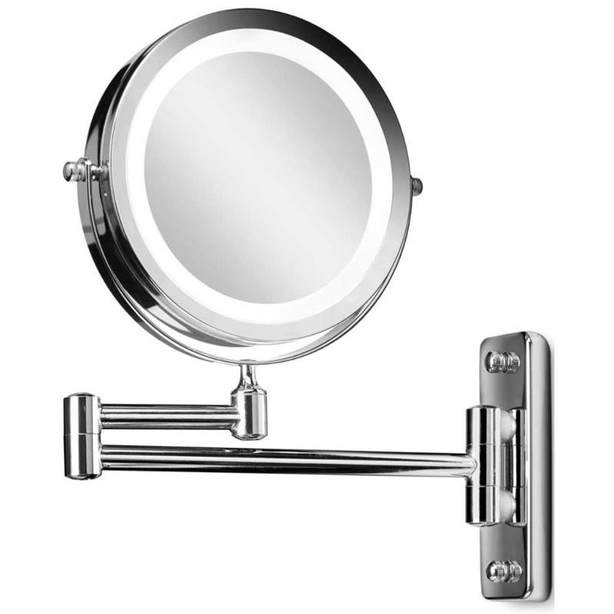 Gillian Jones Wall Mirror W/ Arm & Lights 10246