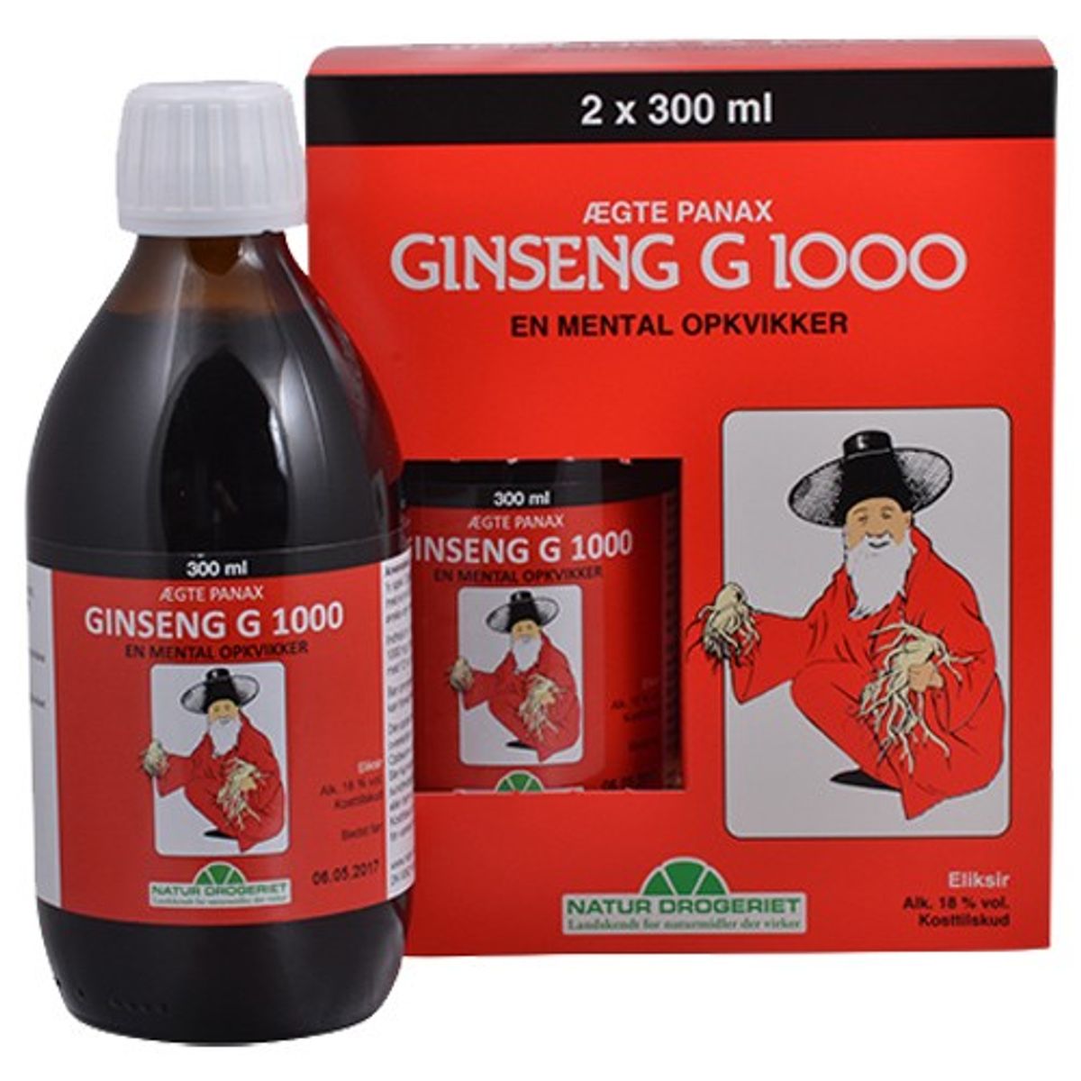 Ginseng G 1000 2x300 ml - 600 ml - Natur Drogeriet