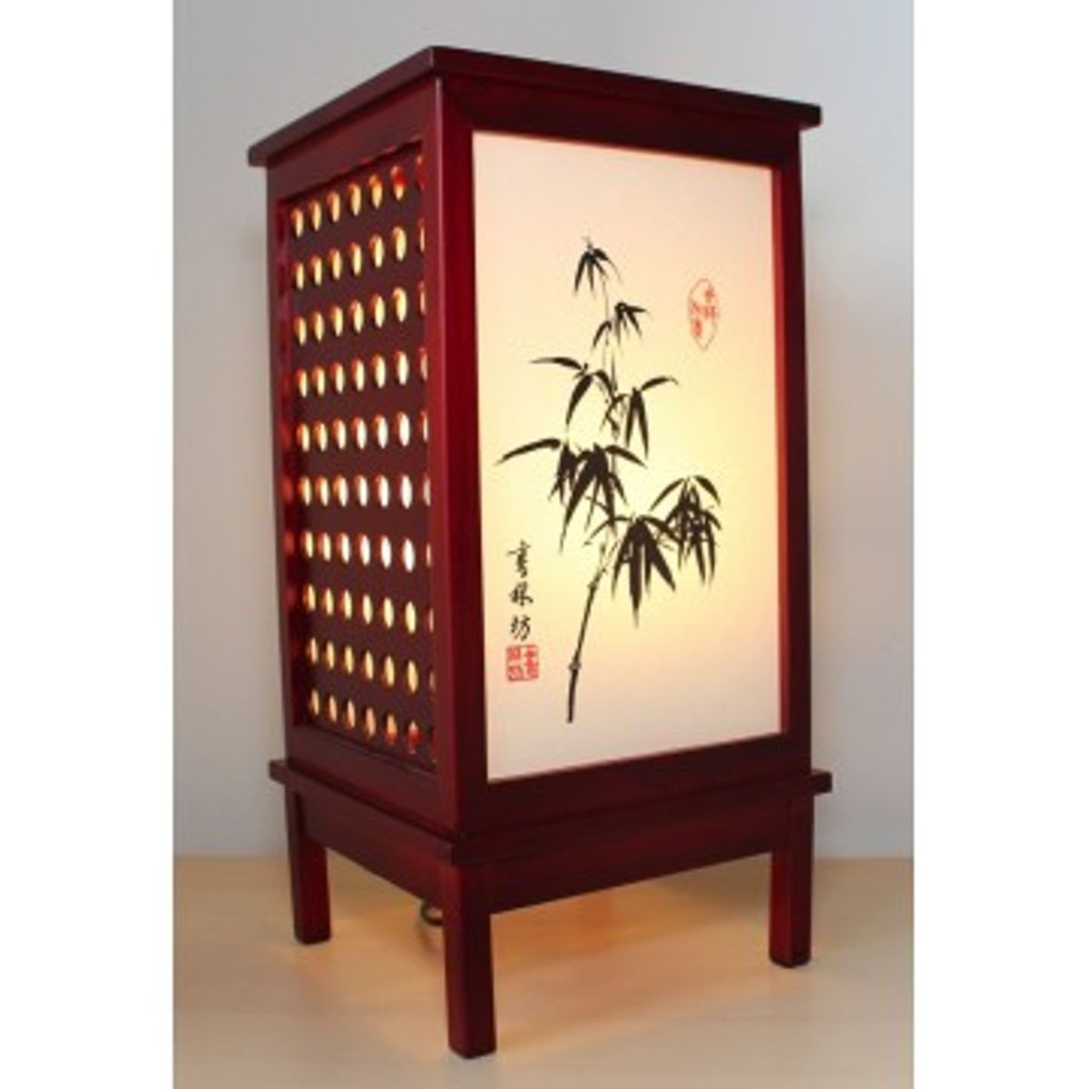 Ginza Rosewood - Japansk lampe - Japanske Lamper - GodKarmaShop