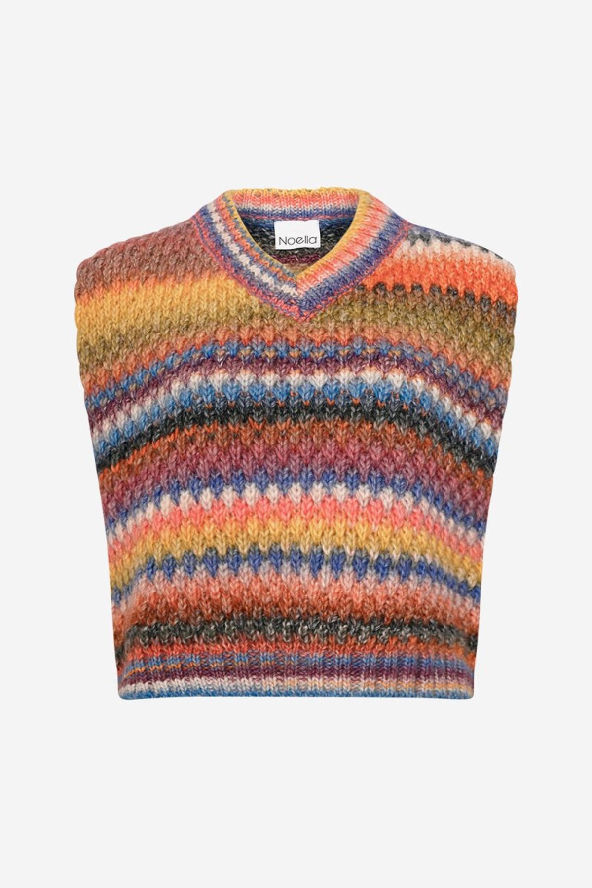 Gio Knit Vest Multi Mix L/XL