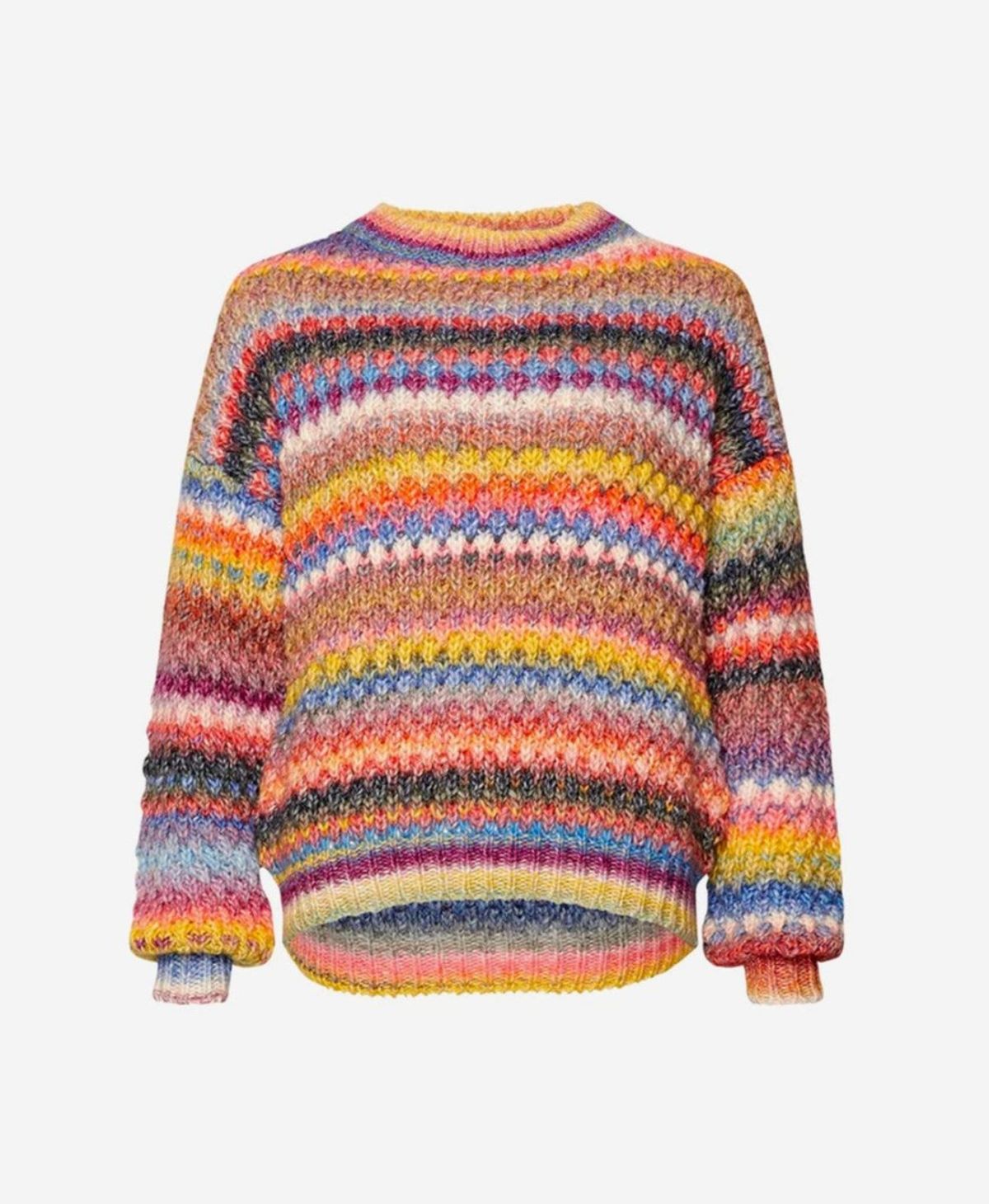 Gio Sweater Striktrøje - Multimix L/XL