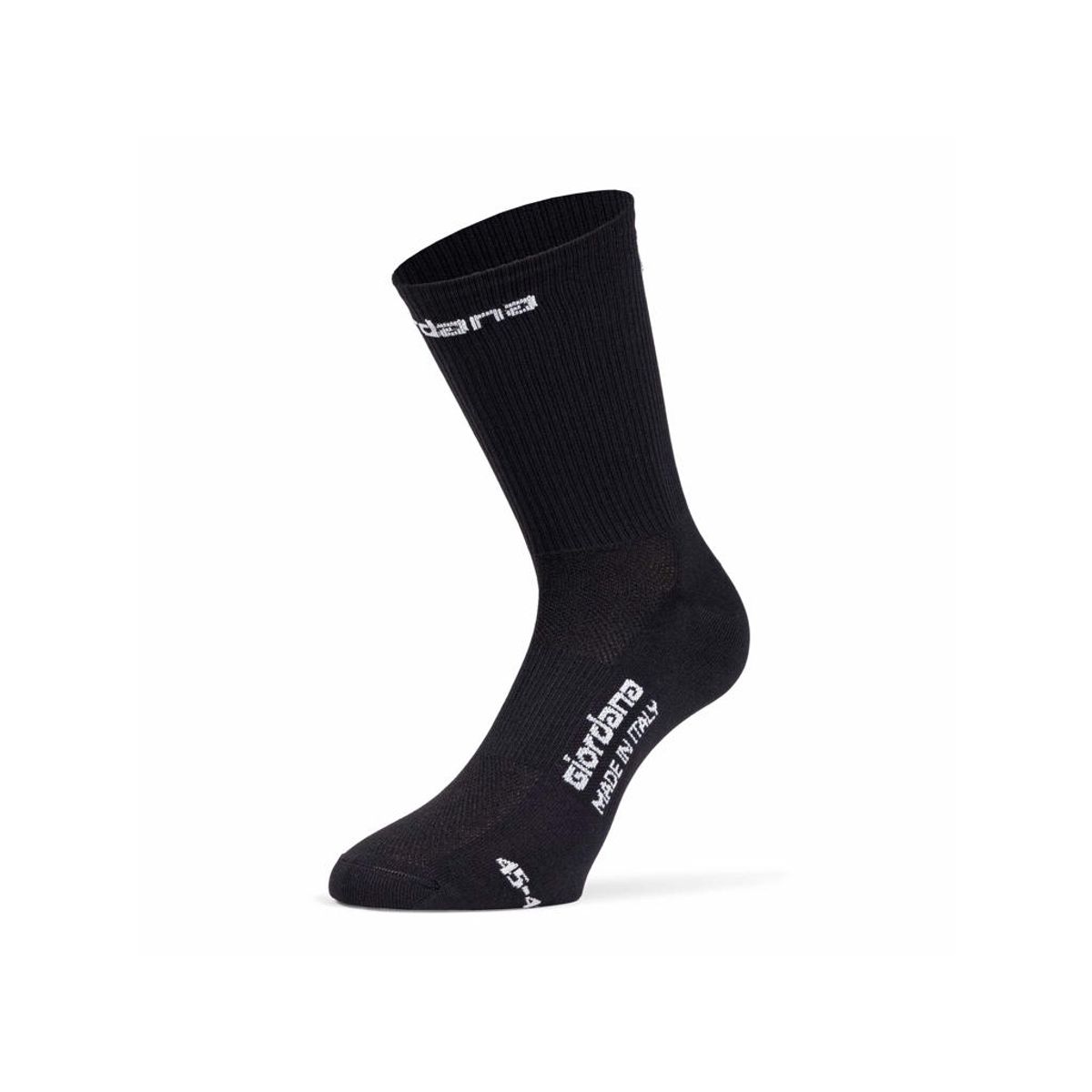 Giordana FRC Tall Cykelstrømper - Sort - Str. 45-48