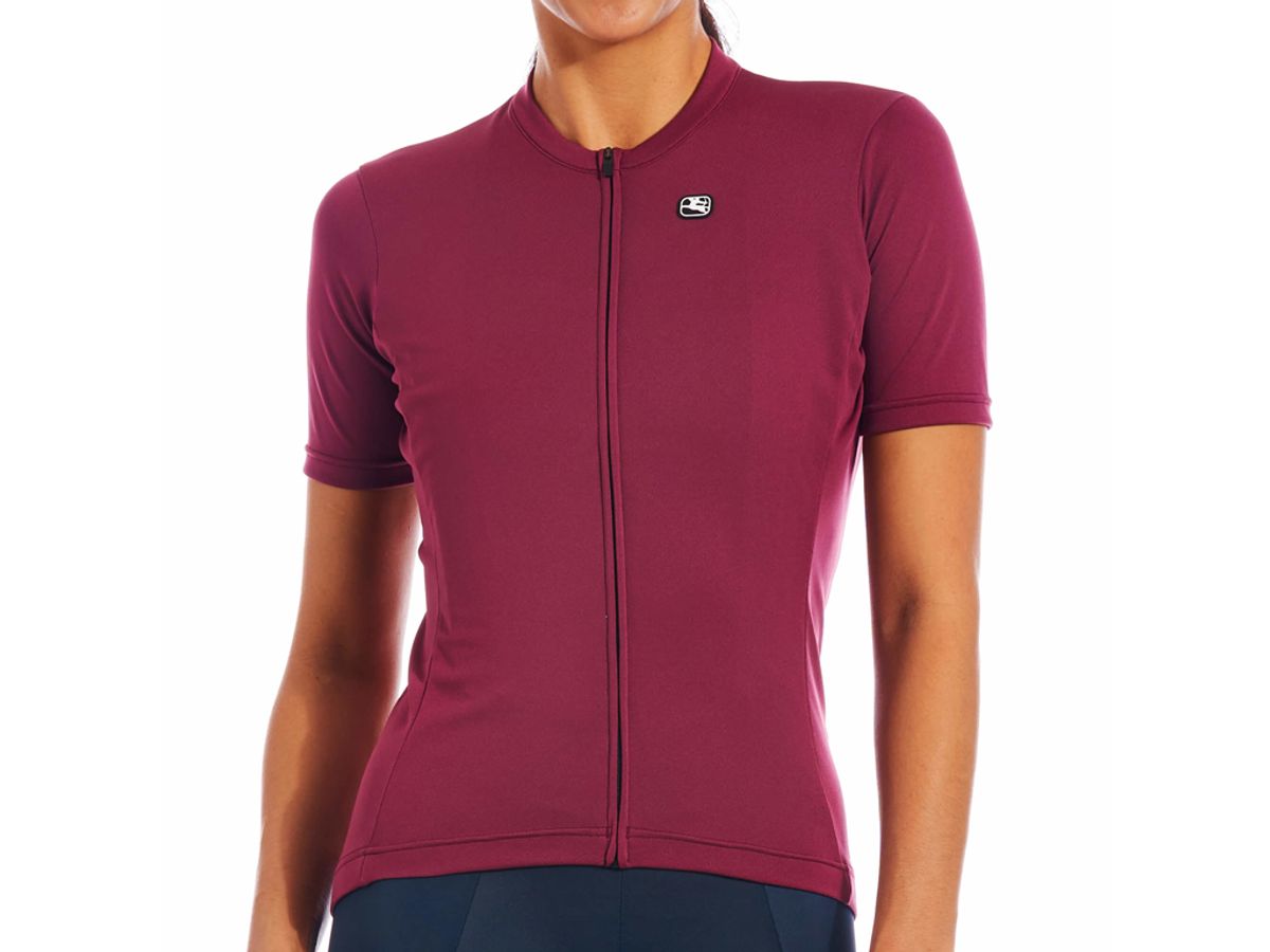 Giordana Fusion - Cykeltrøje - Dame - Korte ærmer - Sangria - Str. S