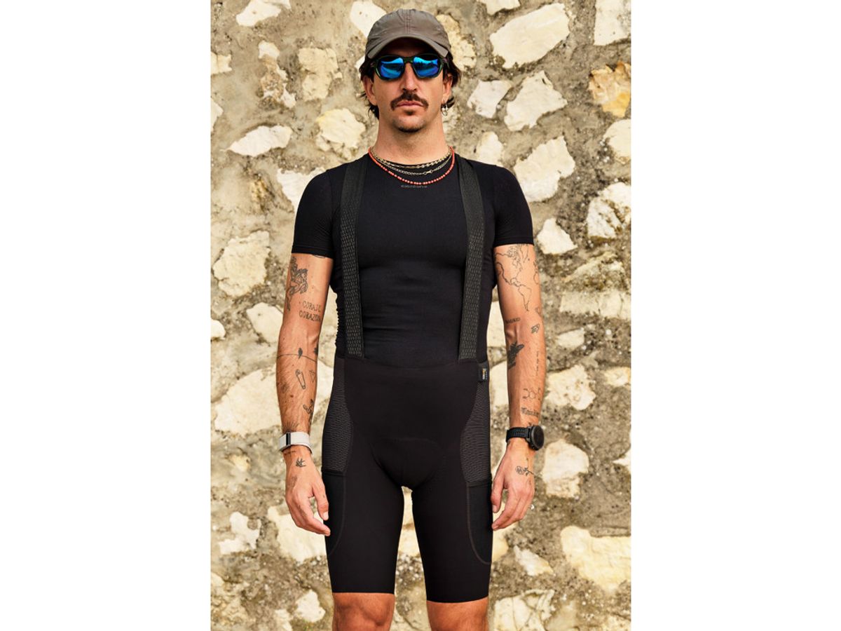 Giordana Gravel Cargo Bib Shorts - Oliven - Str. L