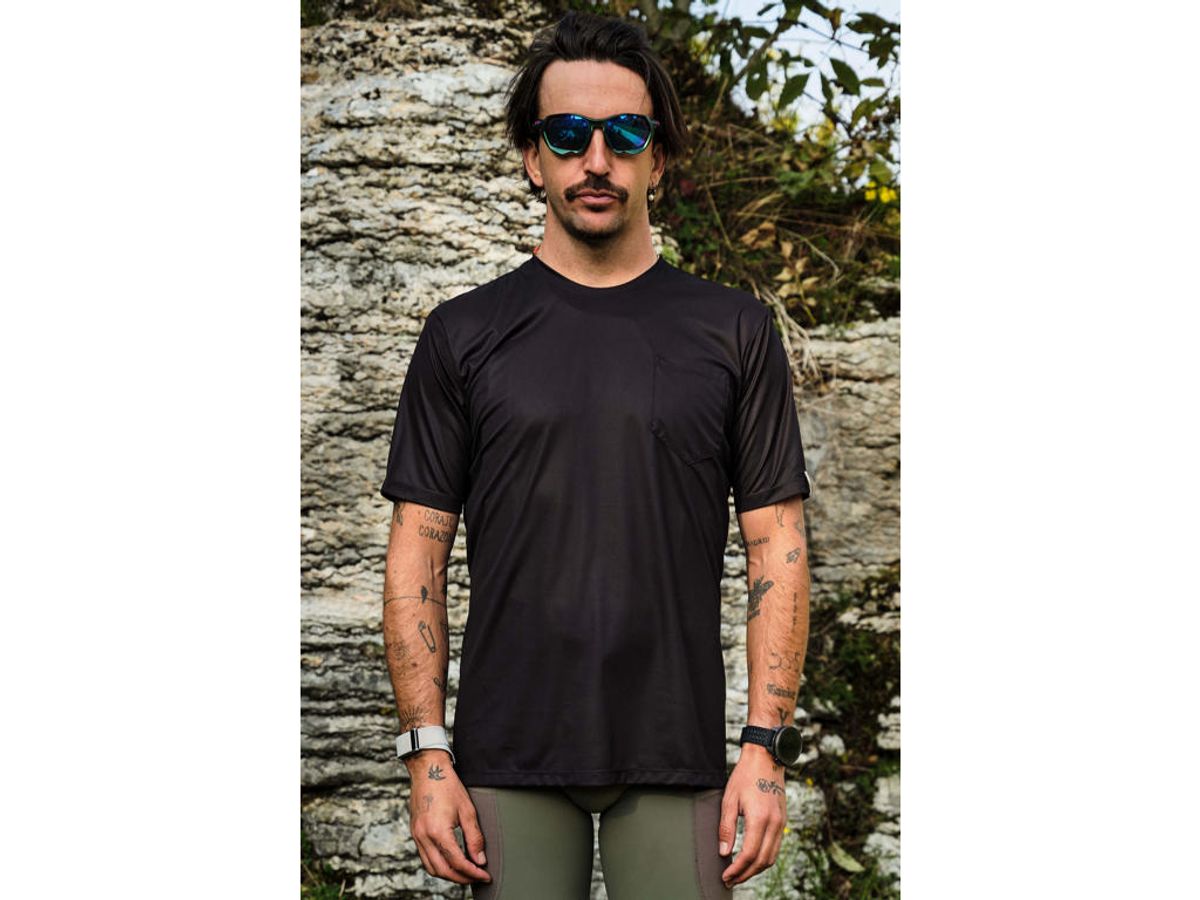 Giordana Gravel Cargo T-Shirt - Sort - Str. L