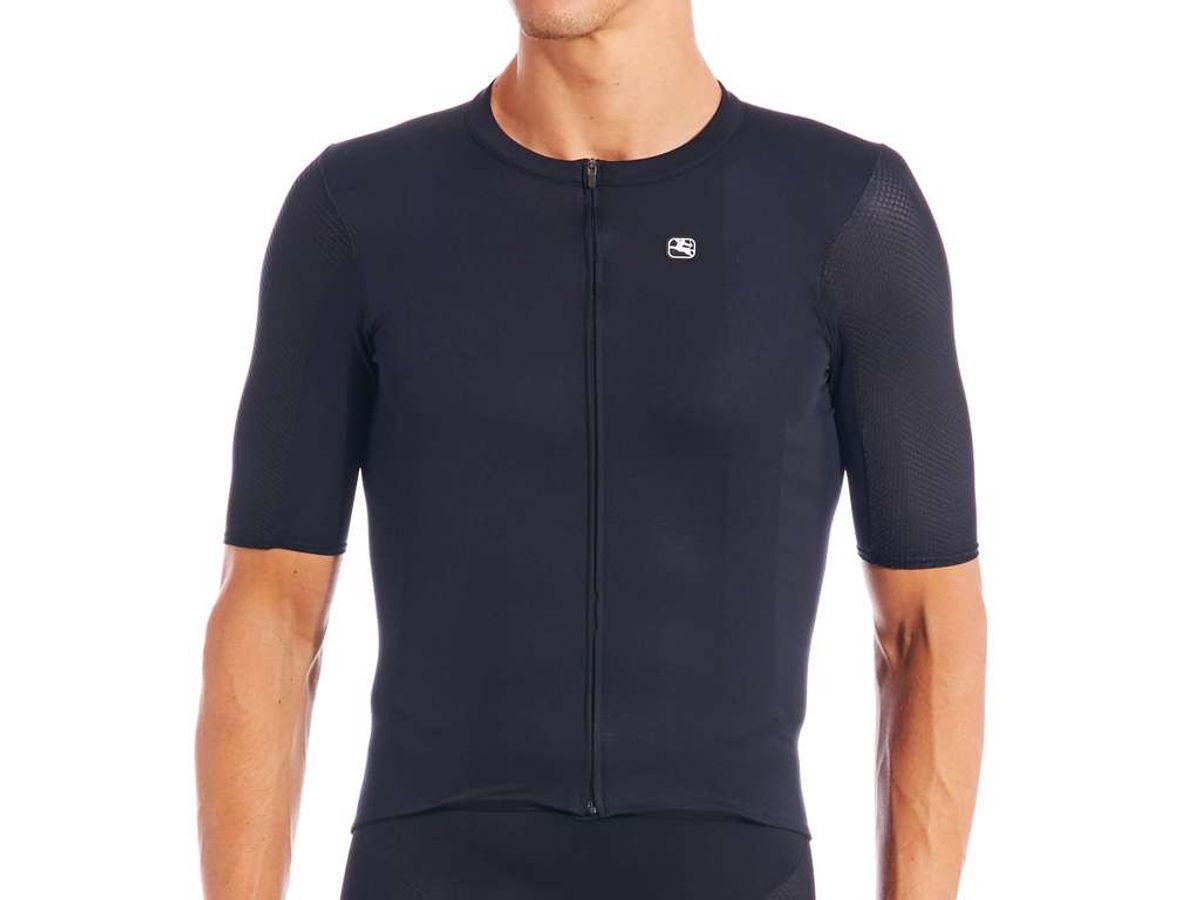 Giordana Silverline - Cykeltrøje - Korte Ærmer - Sort - Str. 2XL