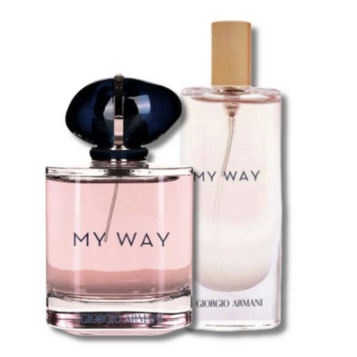 Giorgio Armani - My Way Sæt - 90 ml Edp & 15 ml Travel Spray