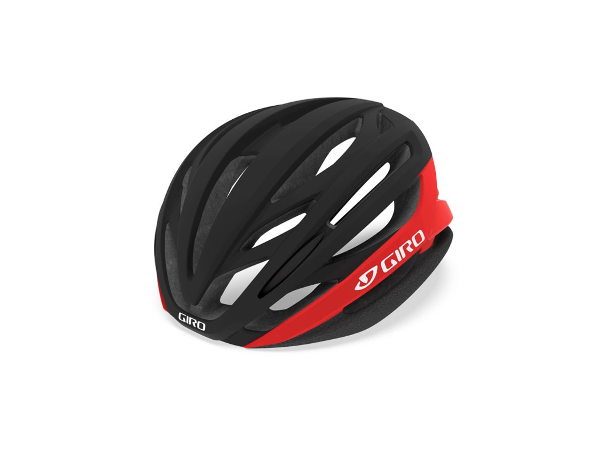 Giro Syntax Mips - Cykelhjelm - Str. 55-59 cm - Mat Sort/Lys Rød