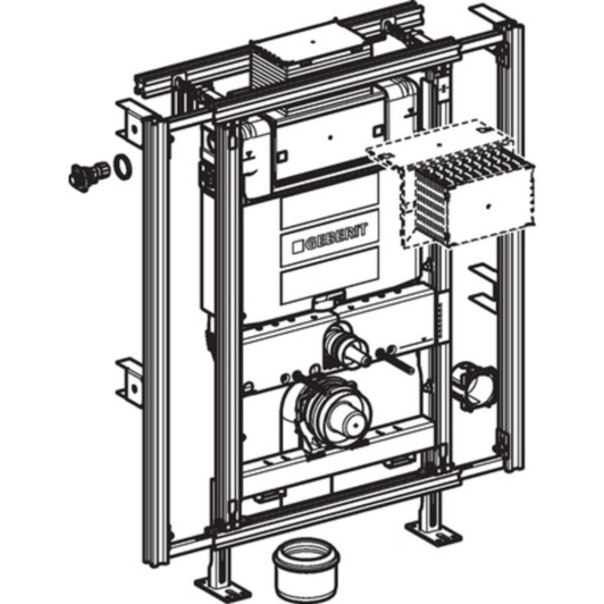 GISeasy WC Omega H90 B60-95 LR