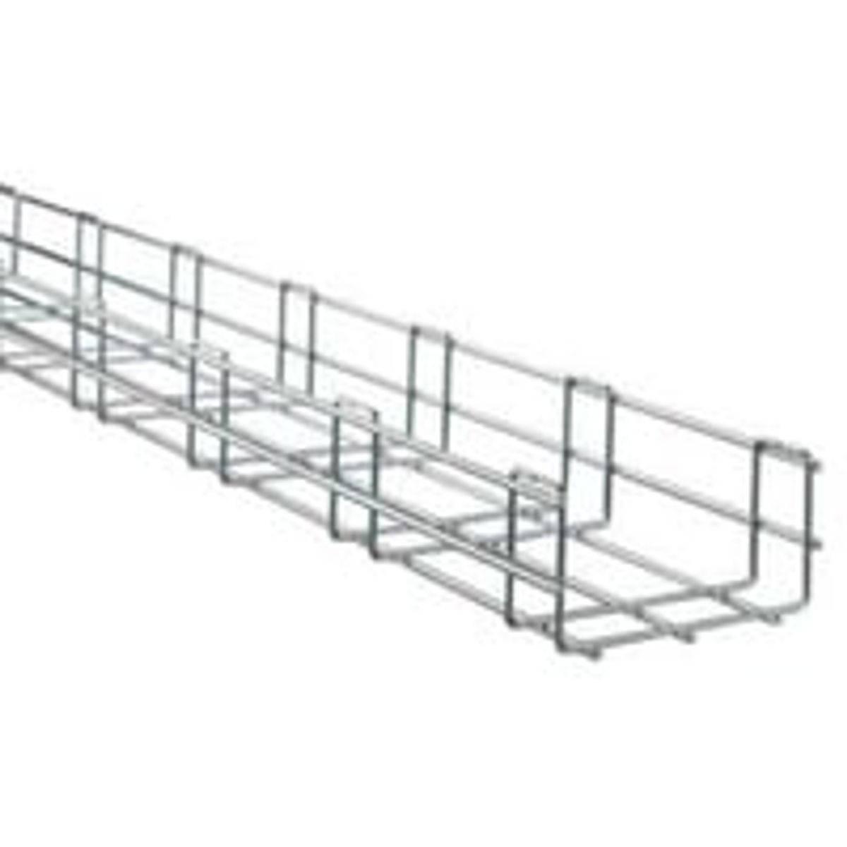 Gitterbakke 60HX60MM ZINC+ 3M - 3 meter