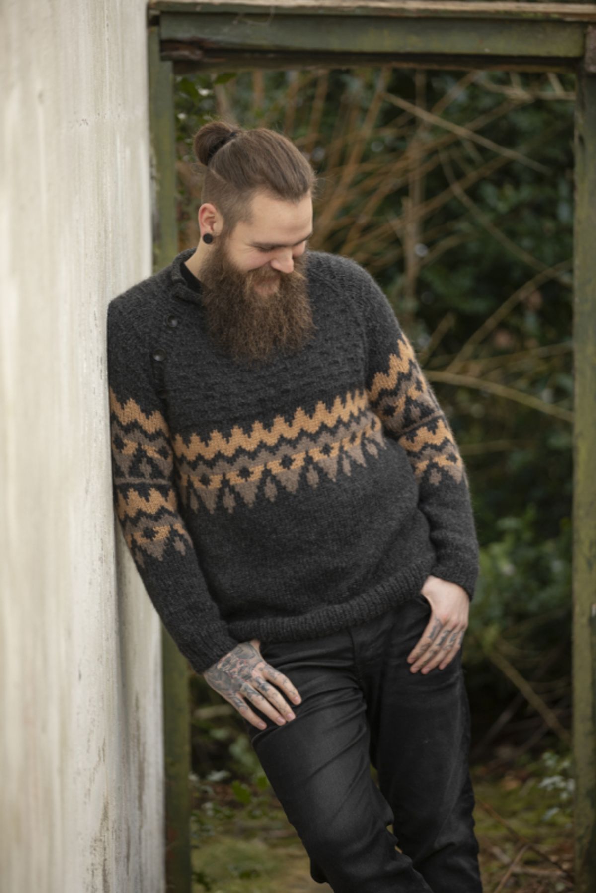 "Give" Genser - Viking Design 2107-3 Kit - XS-XXXL - Viking Alpaca Bris, fra Viking