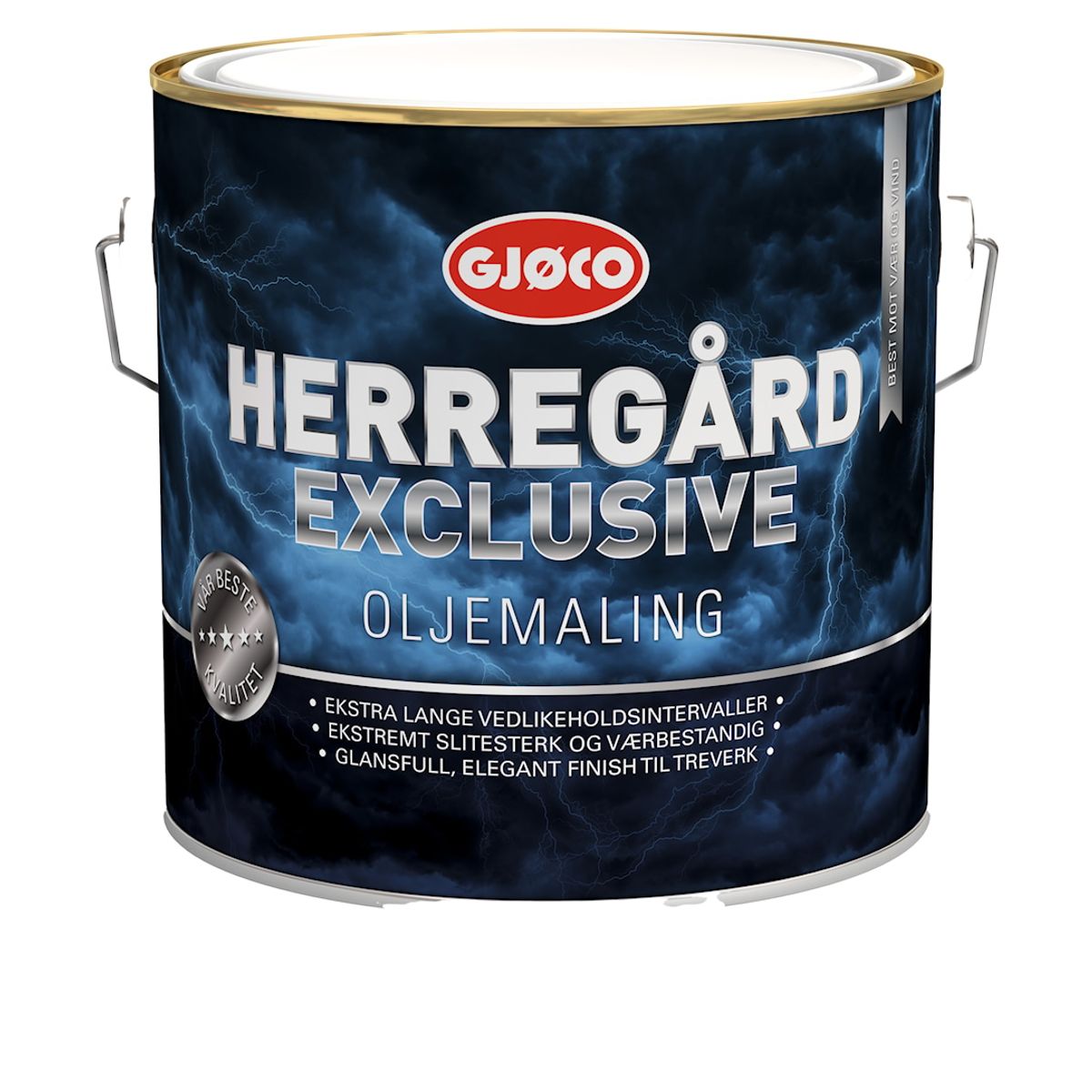 Gjøco Herregård Exclusive Oliemaling: 2,7 liter