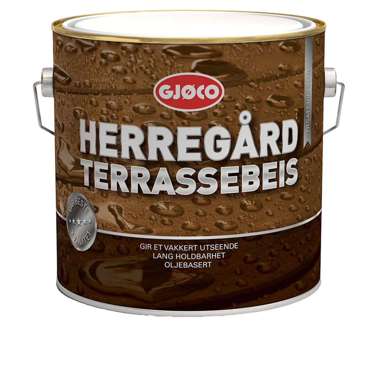 Gjøco Herregård Oliebaseret Terrassebeis 9 liter