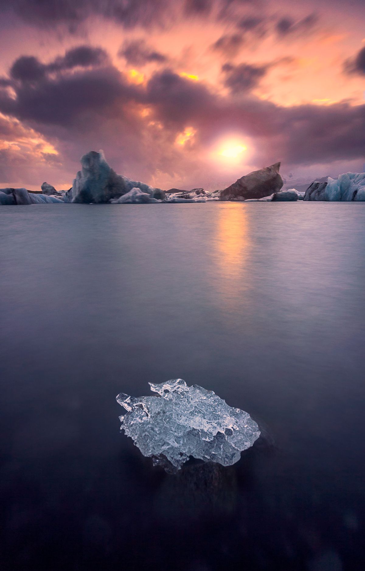 Glacier Lagoon af Mikkel Beiter