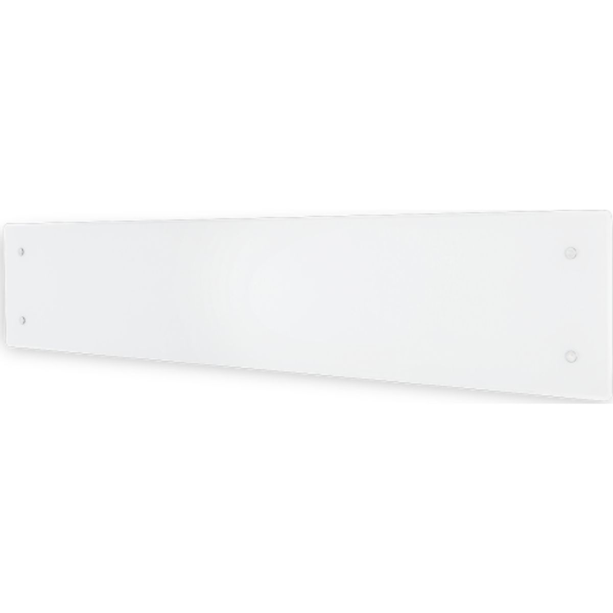 Glamox H60 L el-radiator, 600W/230V, hvid, 9 m²