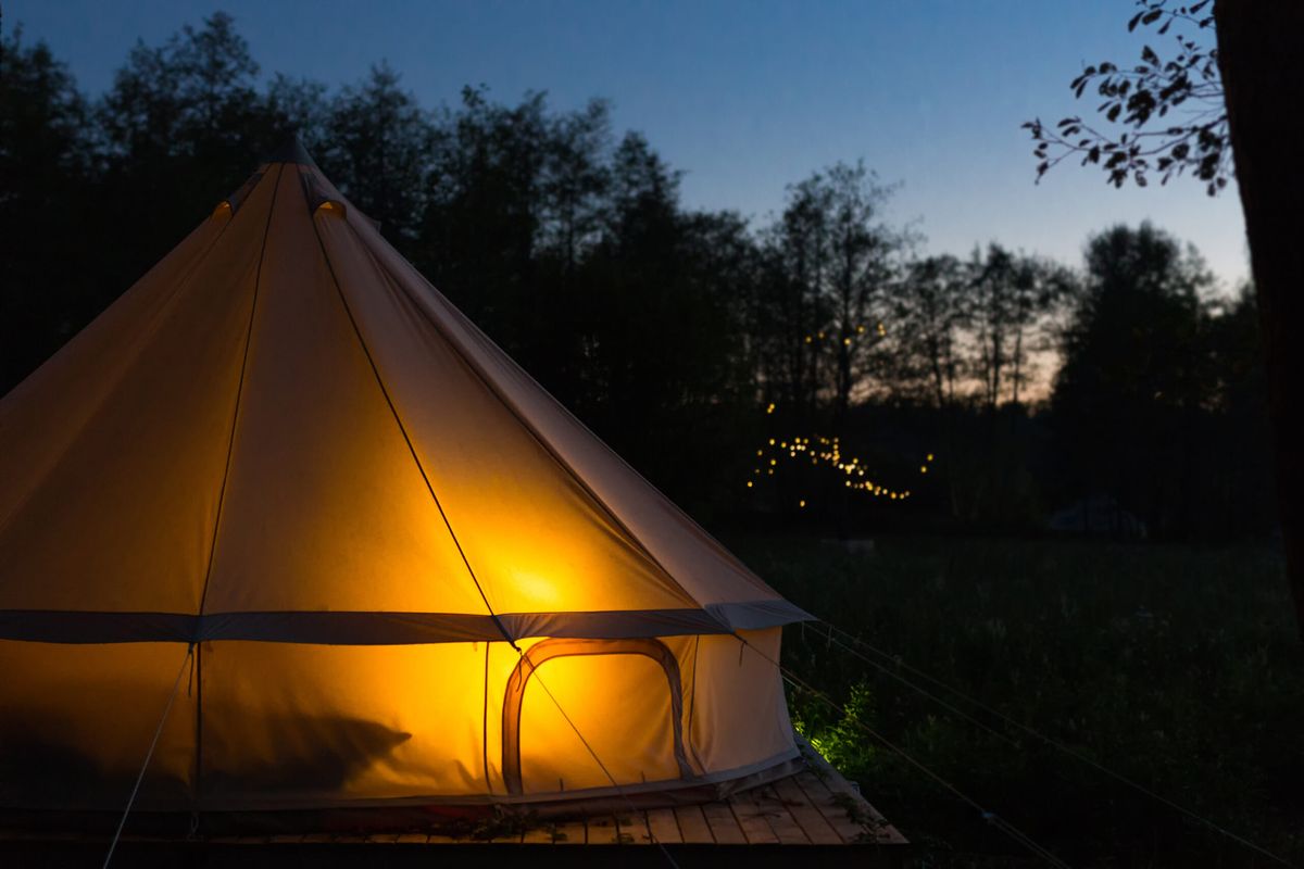 Glamping - 2 dage for 2 personer (Hverdage)