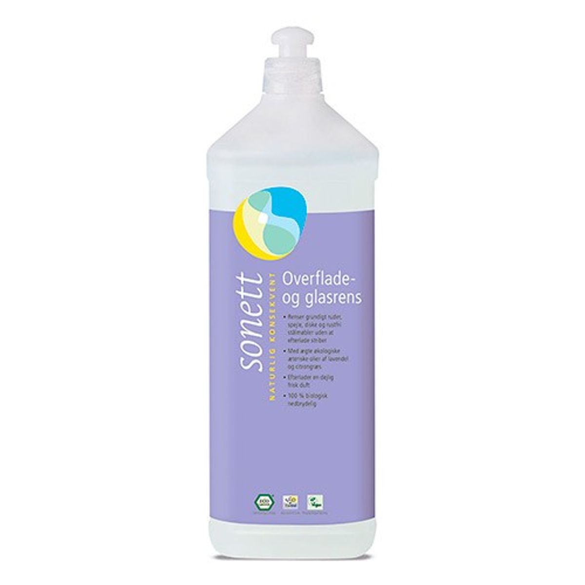 Glas & overfladerens - 1 liter - Sonett