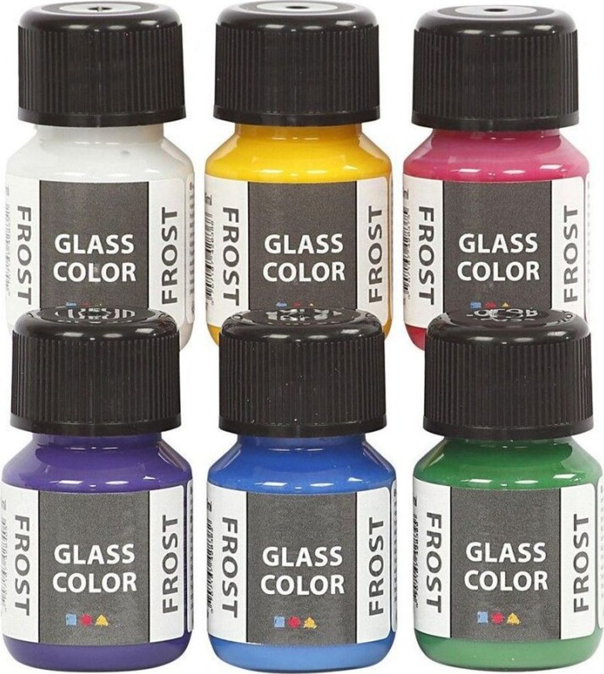 Glasmaling - Glass Color Frost - 6x35ml