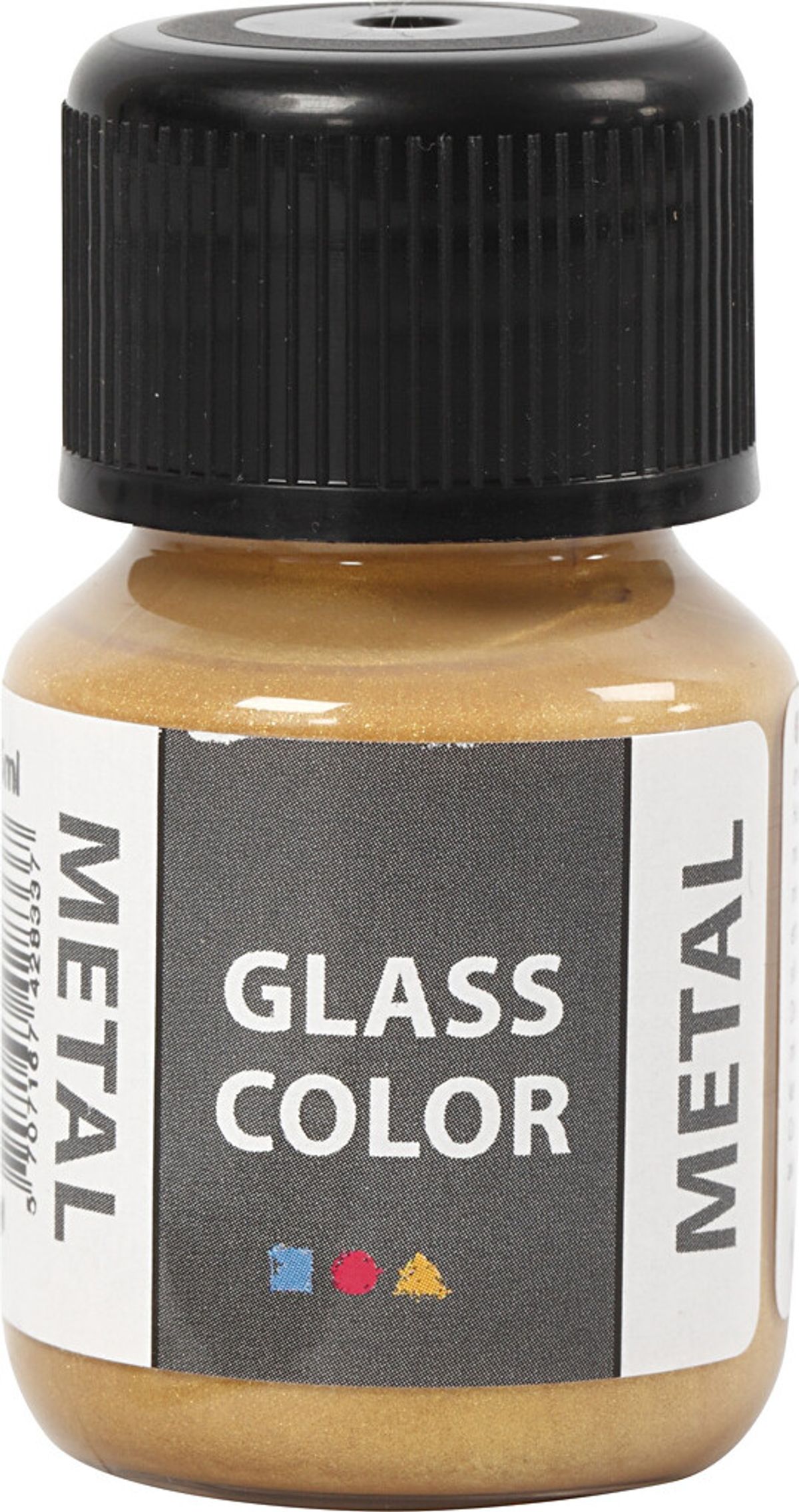 Glasmaling - Metal - Guld - 30 Ml