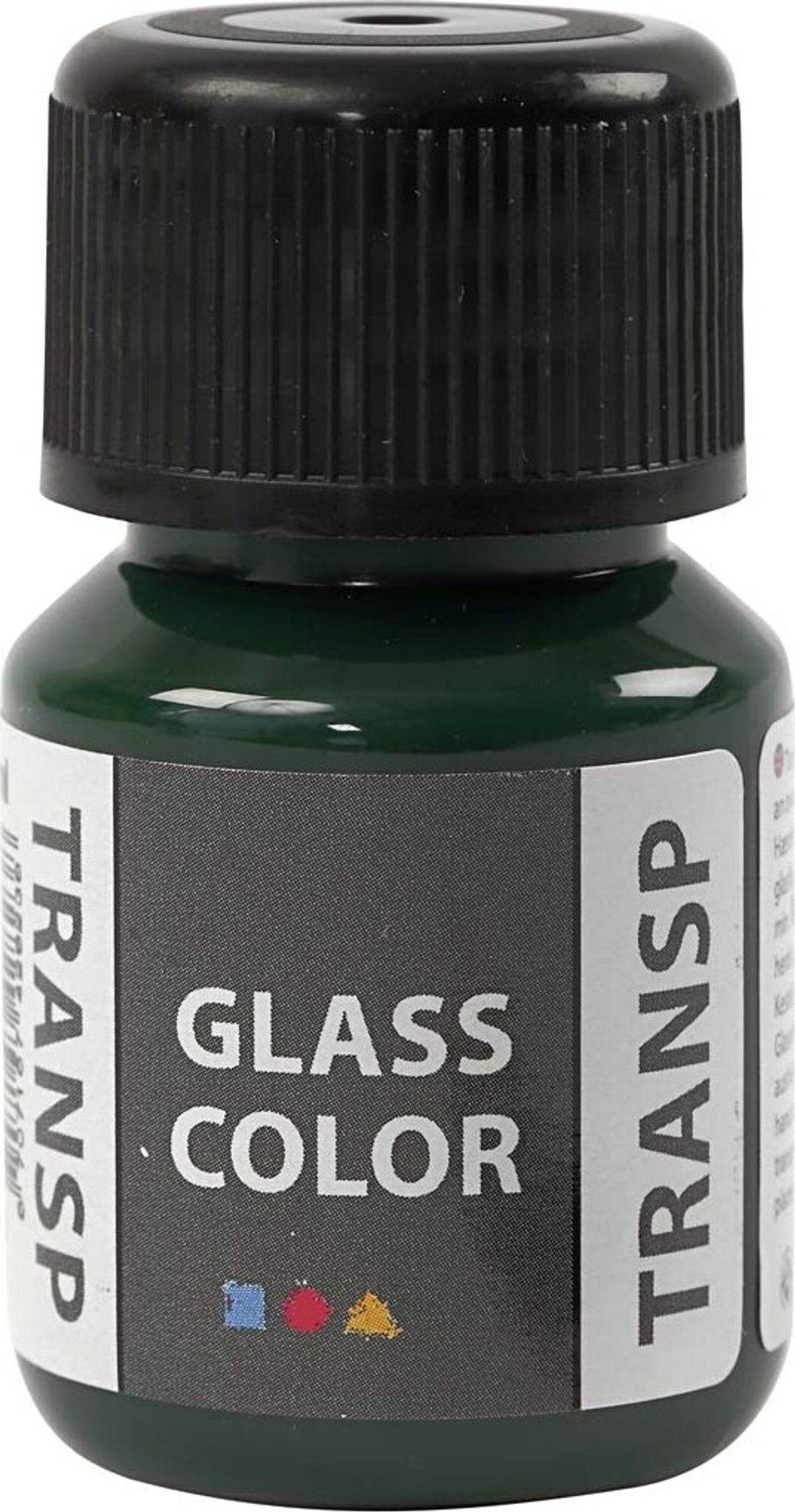 Glasmaling - Transparent - Brilliantgrøn - 30 Ml