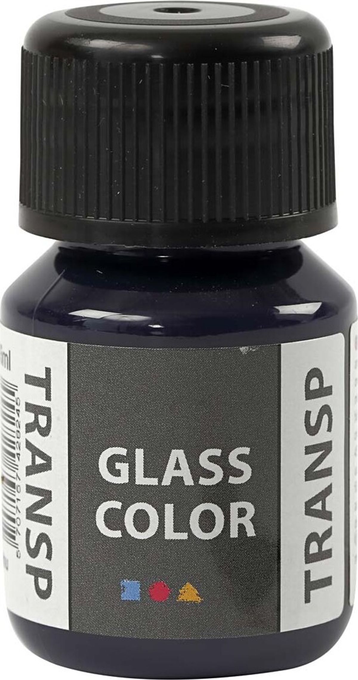 Glasmaling - Transparent - Marineblå - 30 Ml